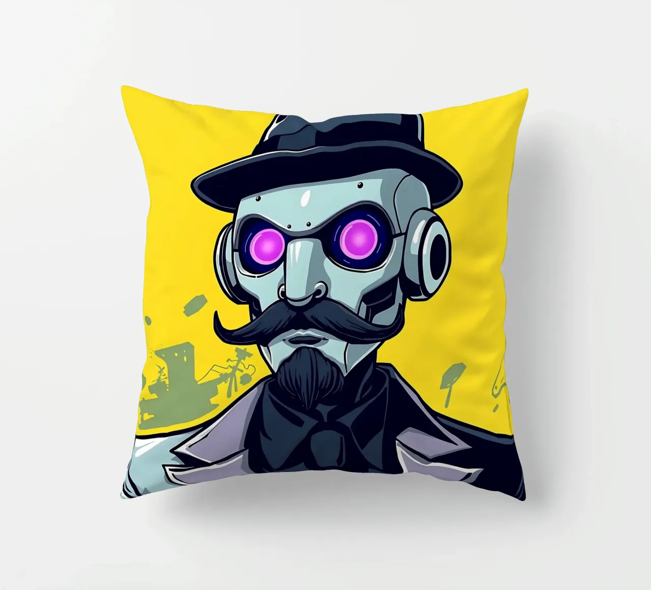 Roboter_3 cuscino da AI-Portraits by LK