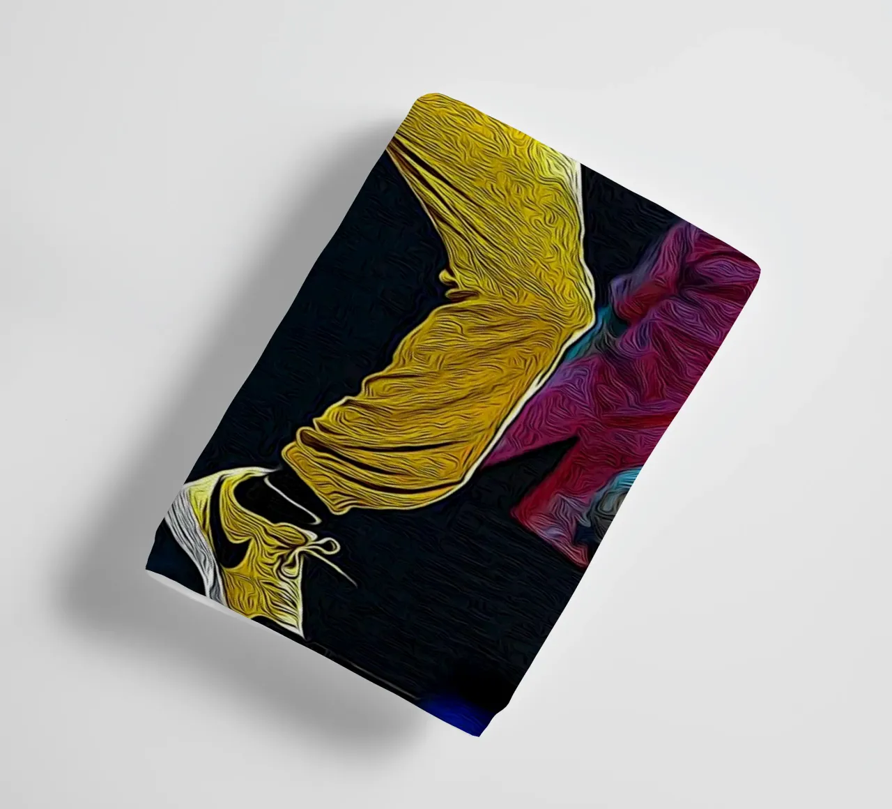 Chris Brown Golden Groove in Motion asciugamano da bagno da singpentinksale