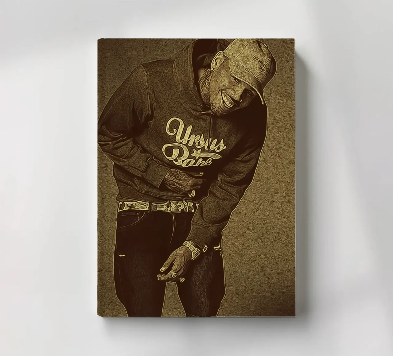 Chris Brown leans into the beat of the streets notebook by singpentinksale