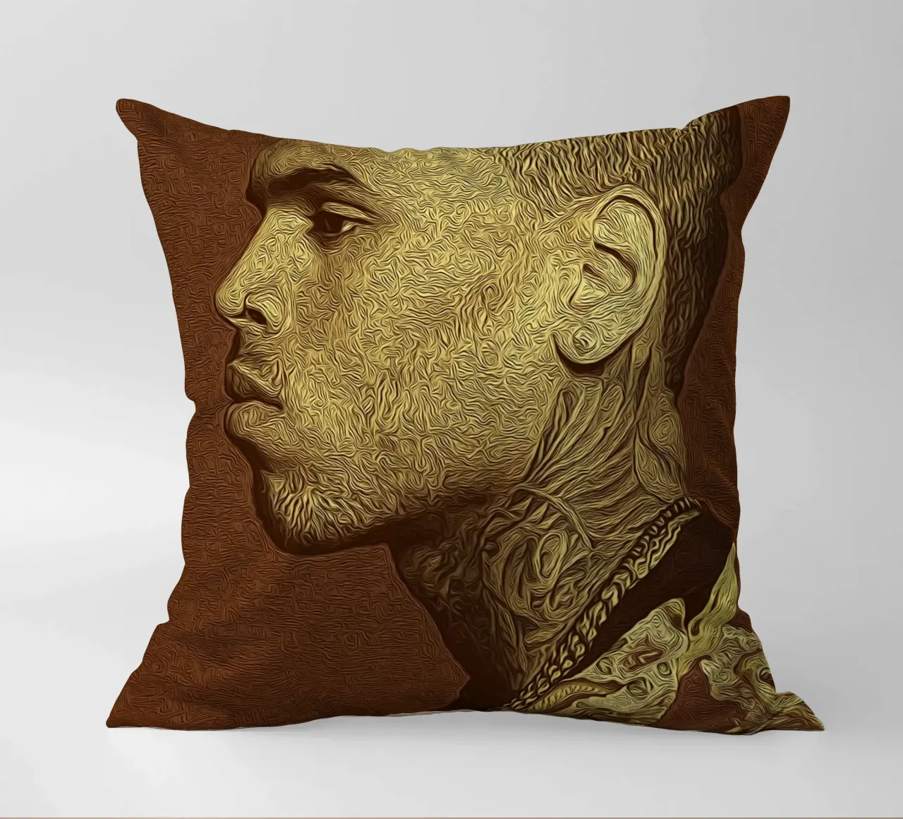 iconico Chris Brown cuscino da singpentinksale
