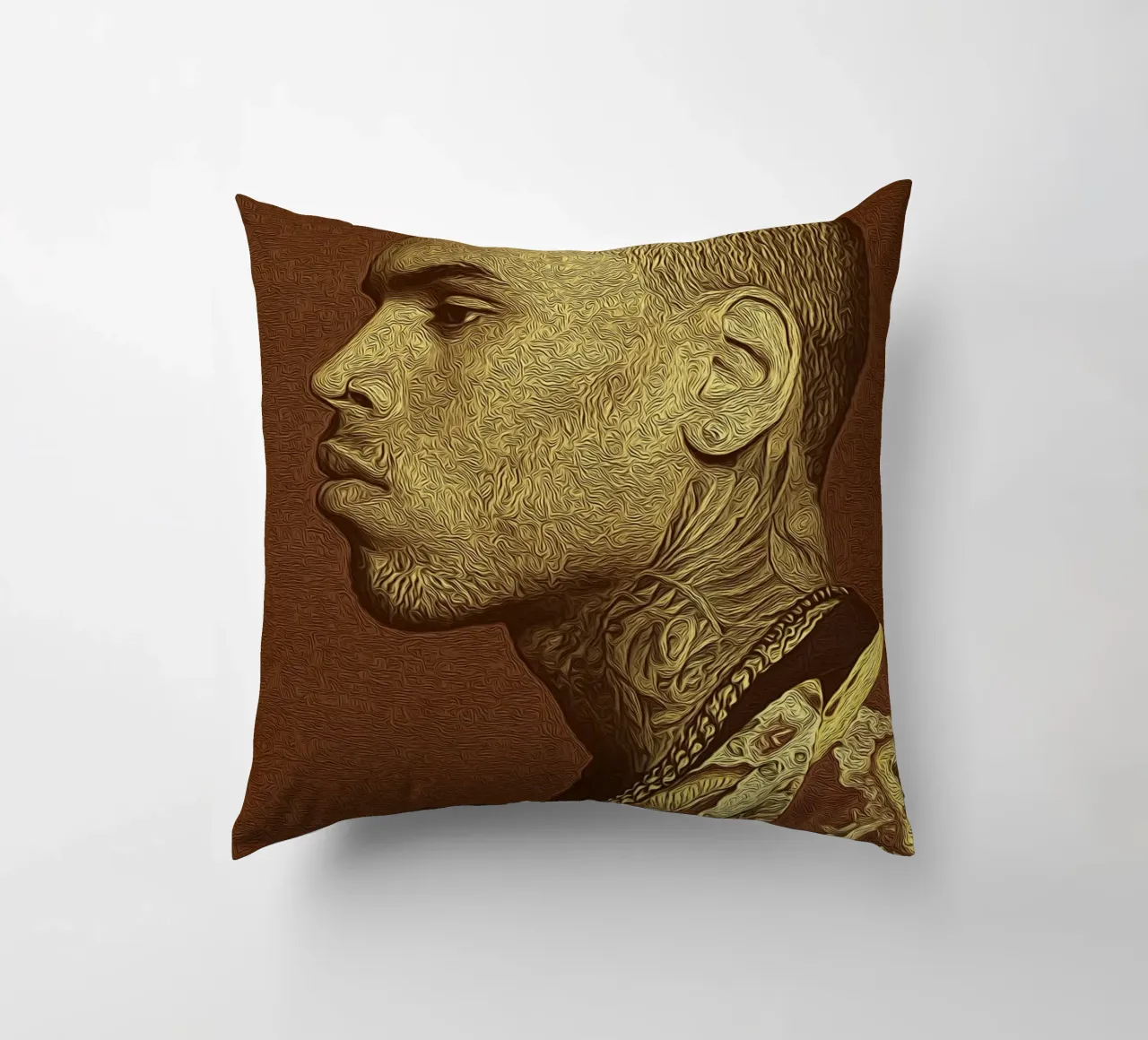 iconico Chris Brown cuscino da singpentinksale