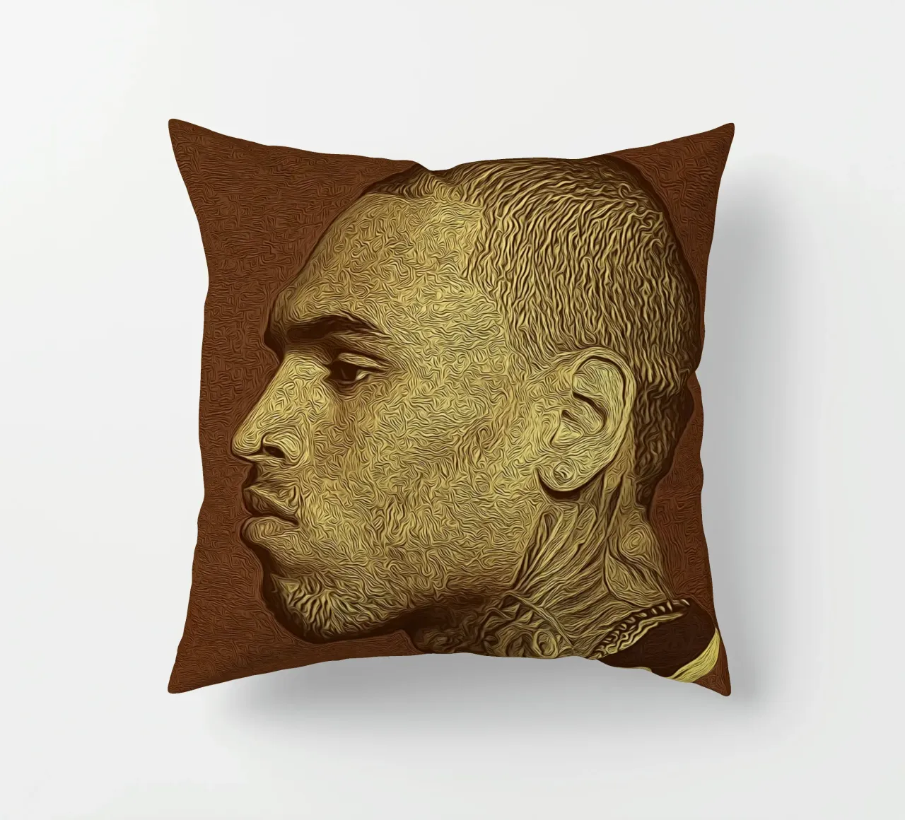 iconico Chris Brown cuscino da singpentinksale