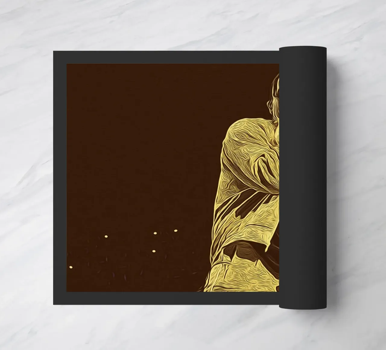 Chris Brown in un'esplosione di emozioni sul palcoscenico zerbino da singpentinksale