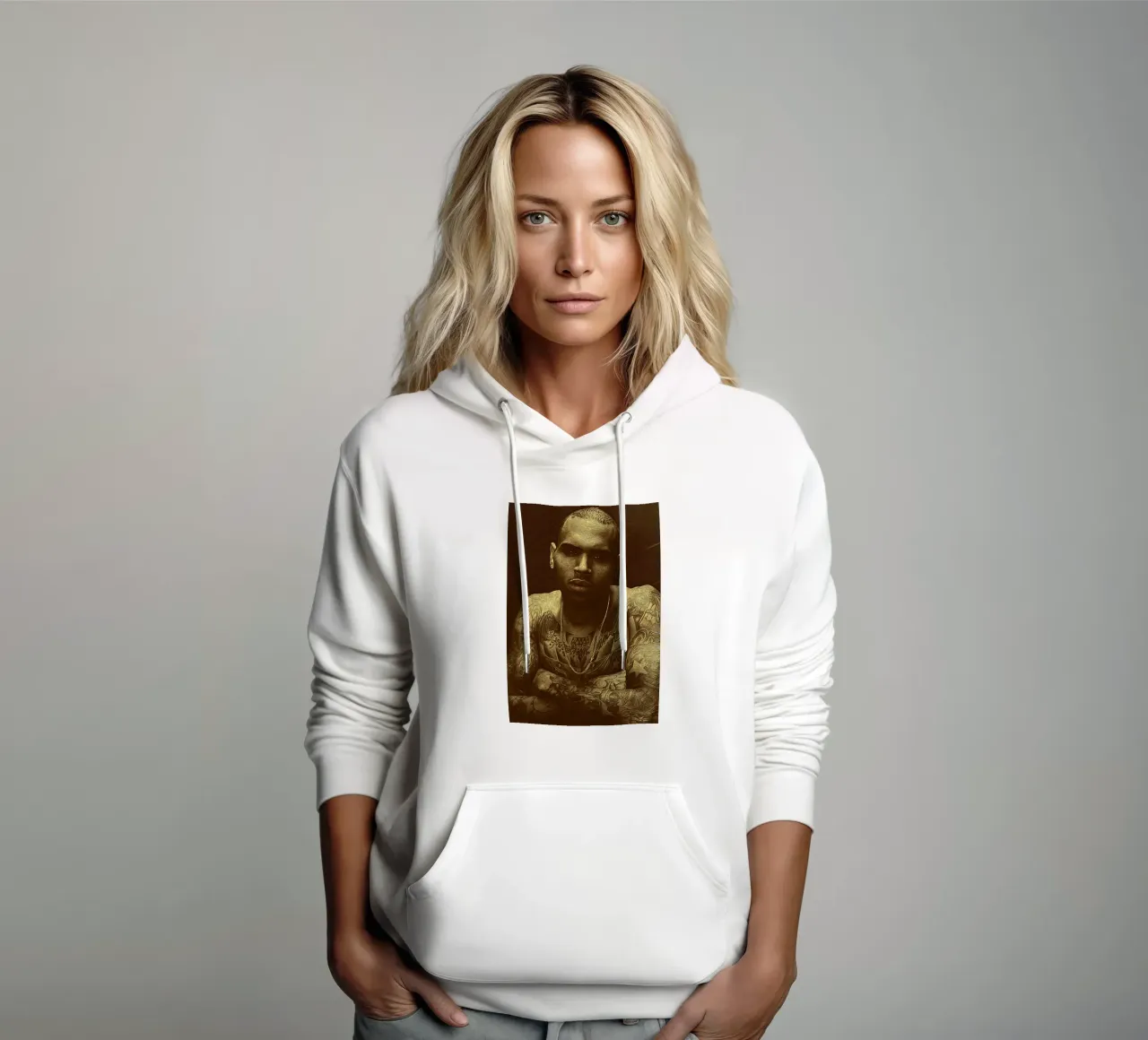 Grinta e grazia felpa con cappuccio da singpentinksale
