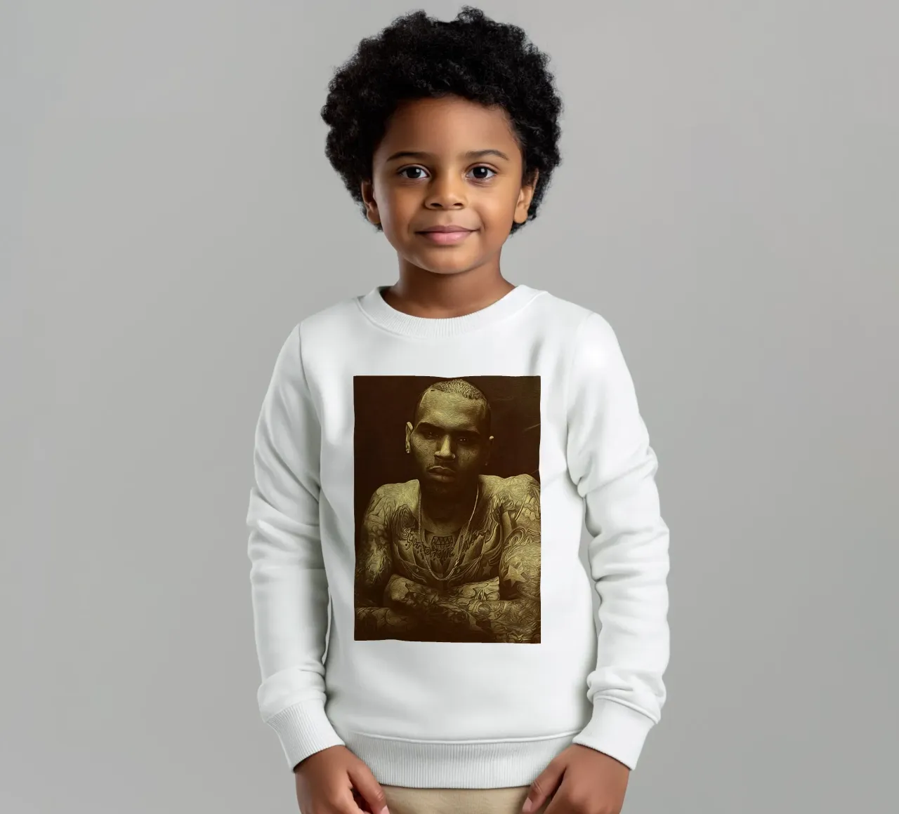 Grinta e grazia felpa bambino da singpentinksale