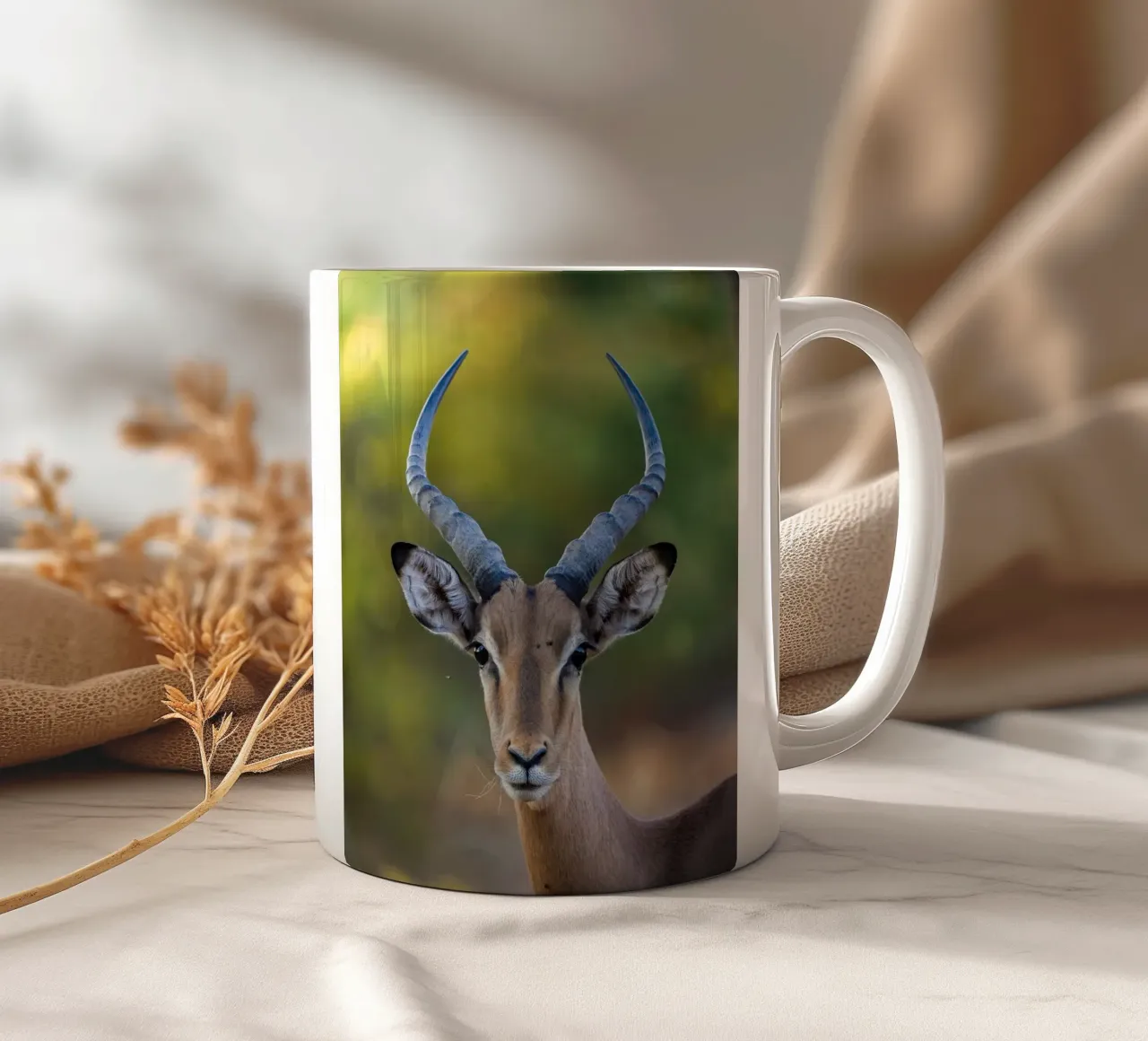 Impala tazza in ceramica da Tom's Wildlife