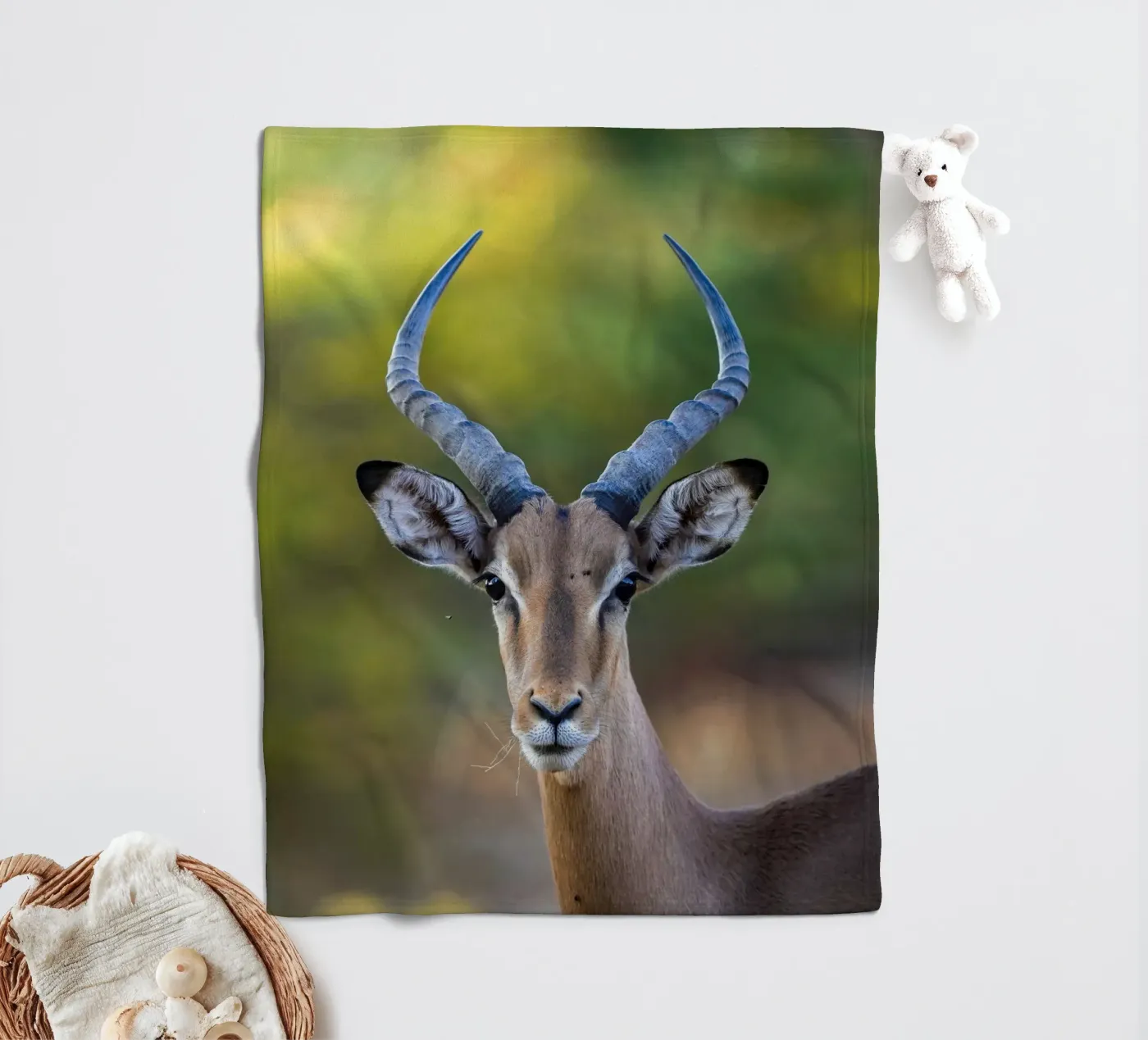 Impala fleecedeken van Tom's Wildlife
