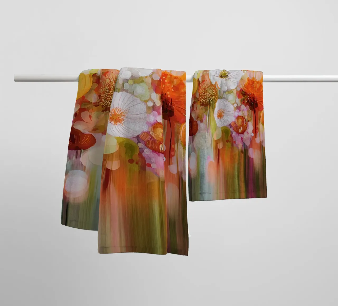 I fiori asciugamano da bagno da Pictura