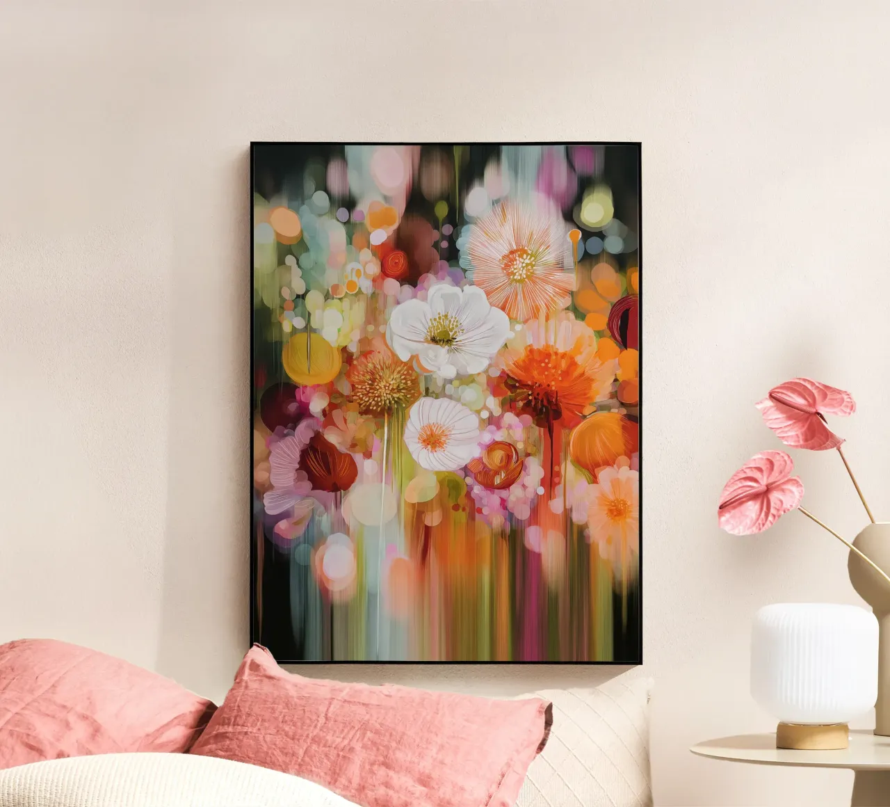 Fleurs plexiglas de Pictura