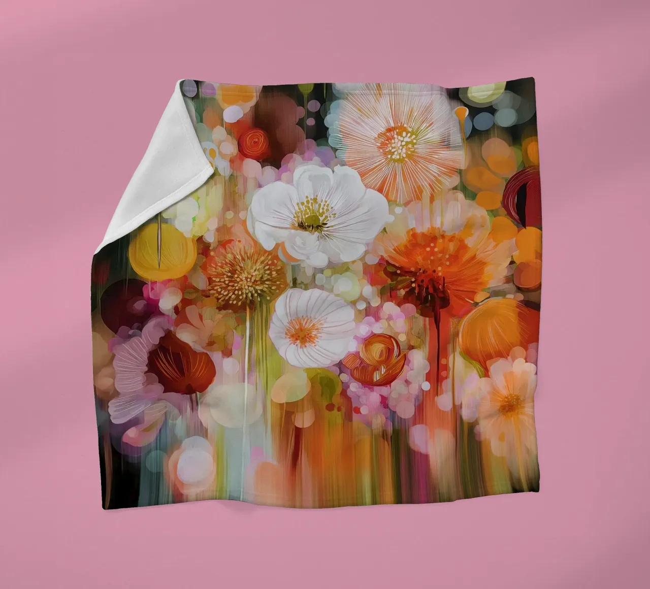 I fiori coperta in pile da Pictura