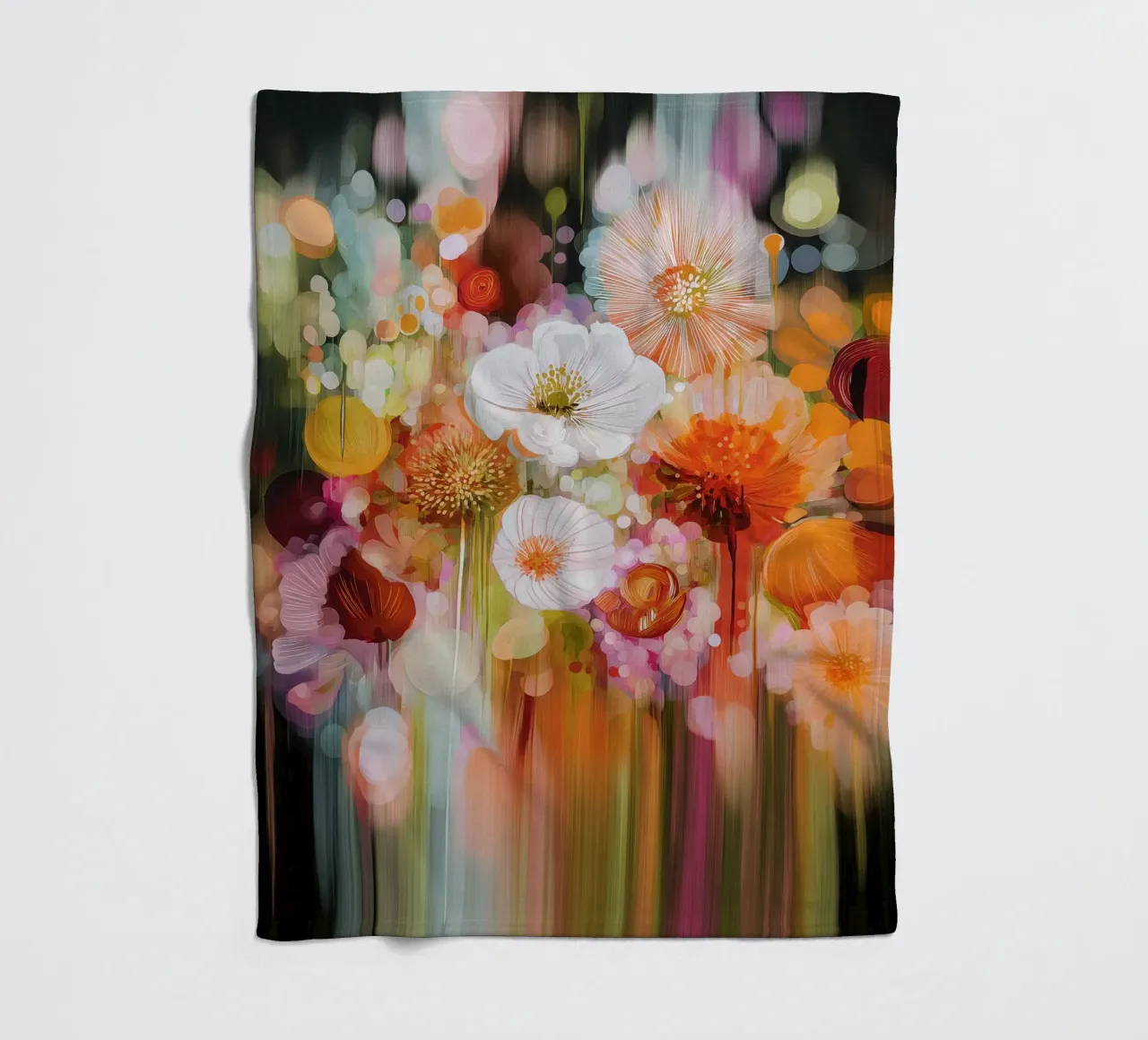 I fiori coperta in pile da Pictura