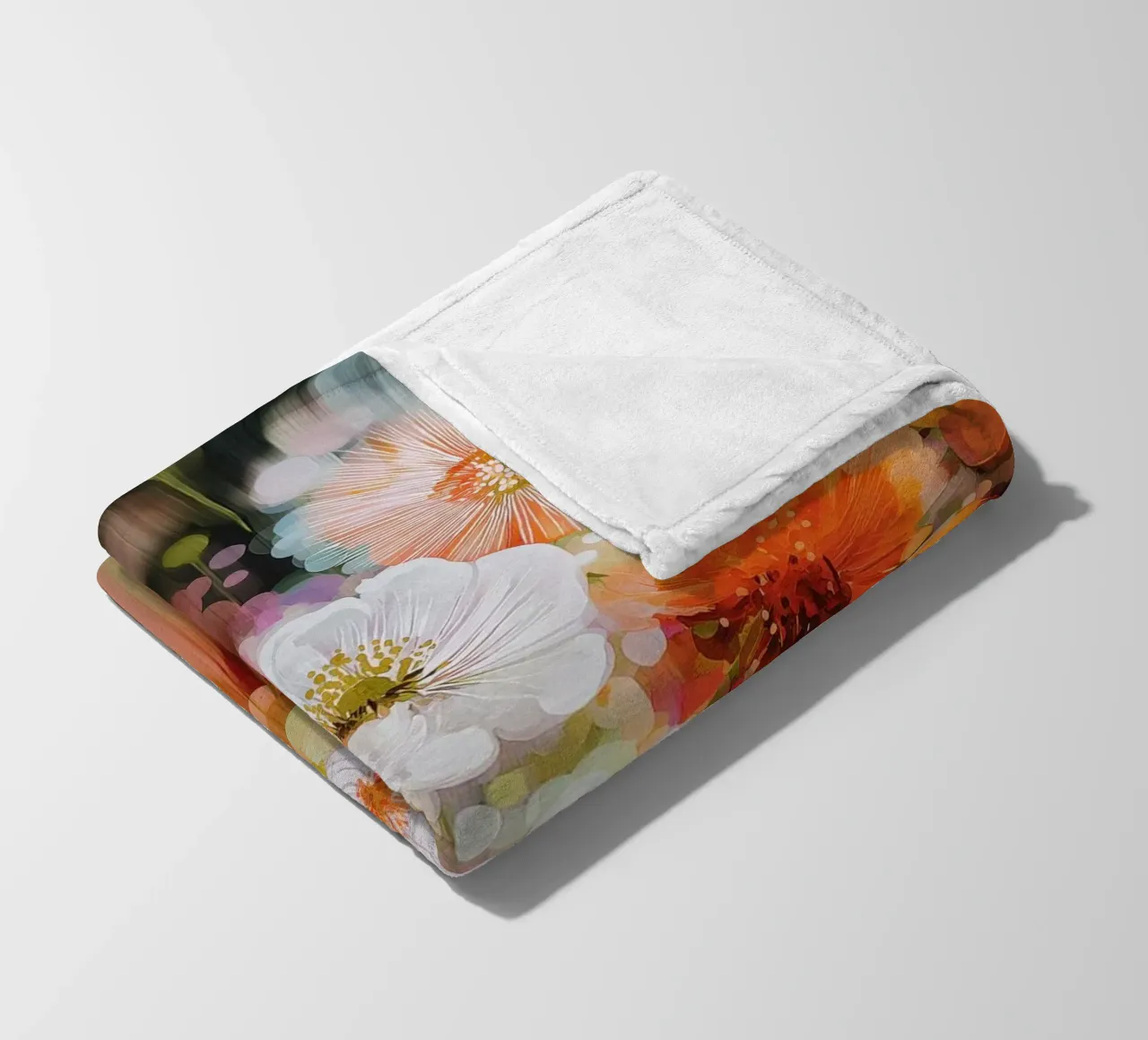 I fiori coperta in pile da Pictura