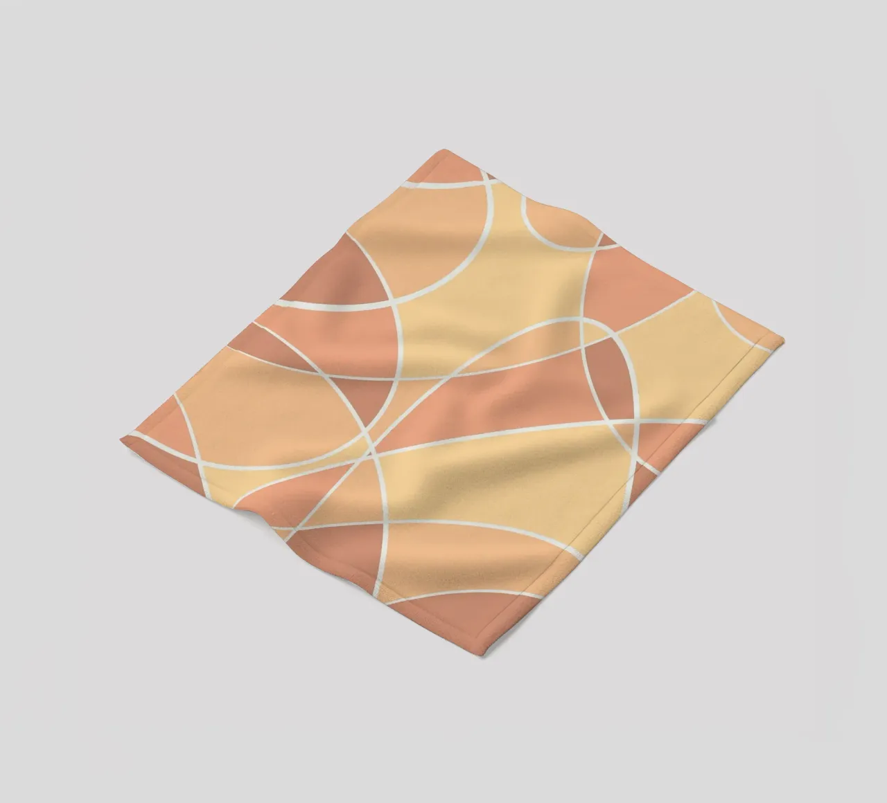 Abstract Fleecedecke von Marosie