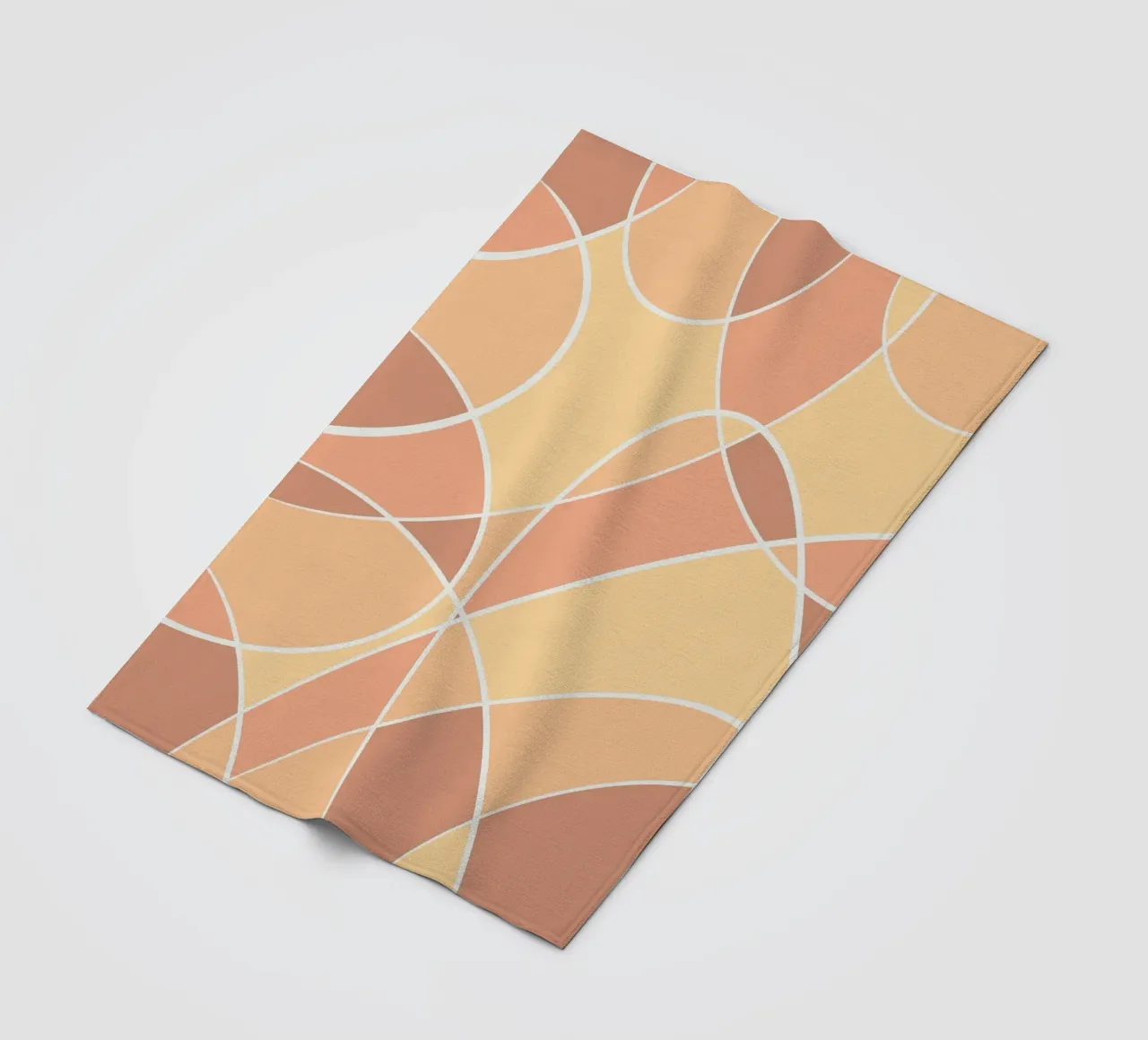 Abstract Fleecedecke von Marosie