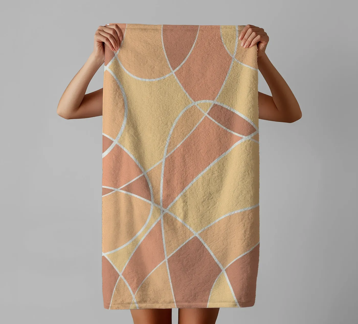 Abstract badhanddoek van Marosie