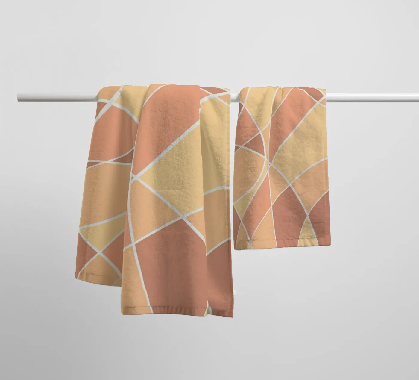 Abstract badhanddoek van Marosie