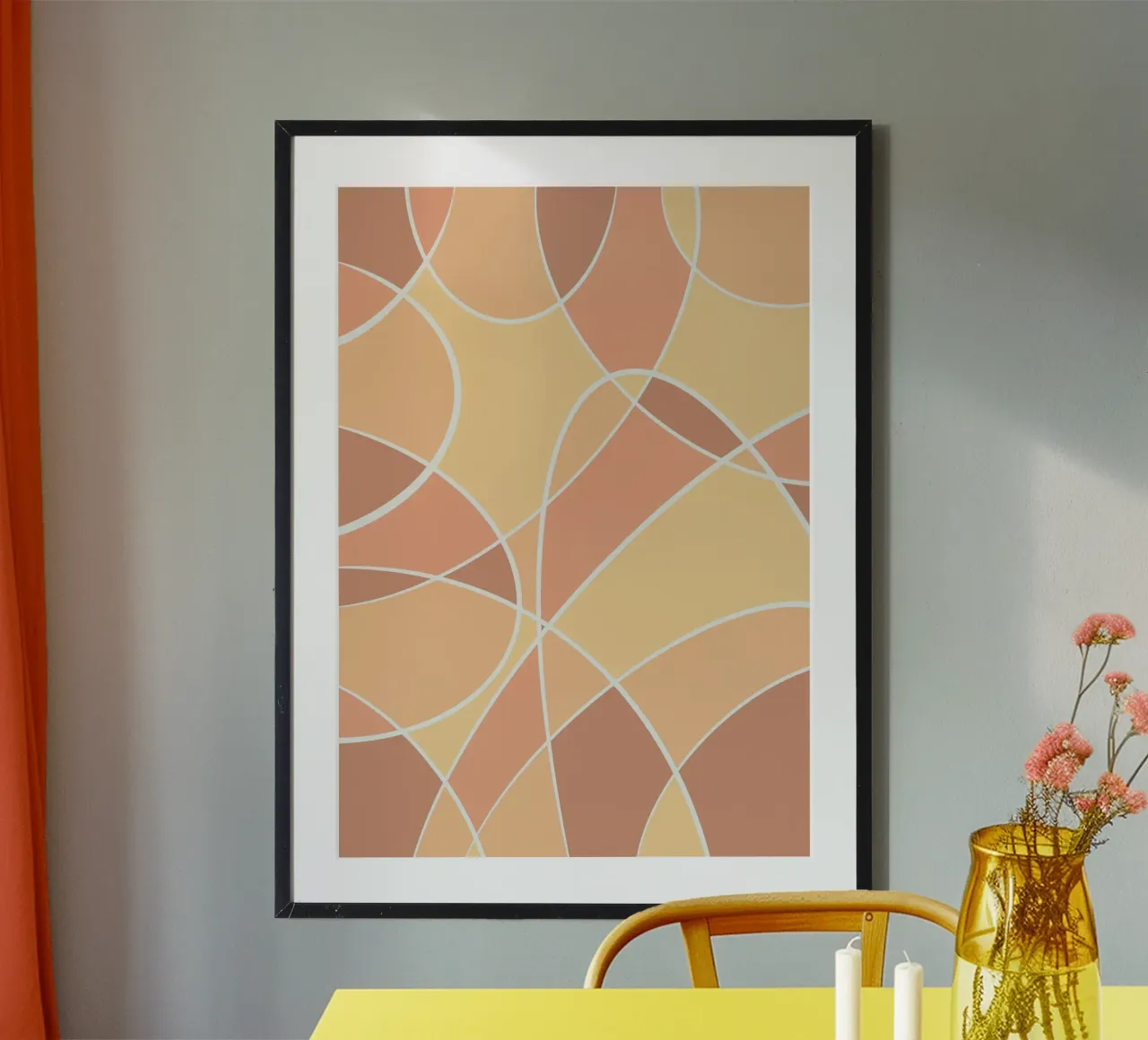 Abstract poster da Marosie