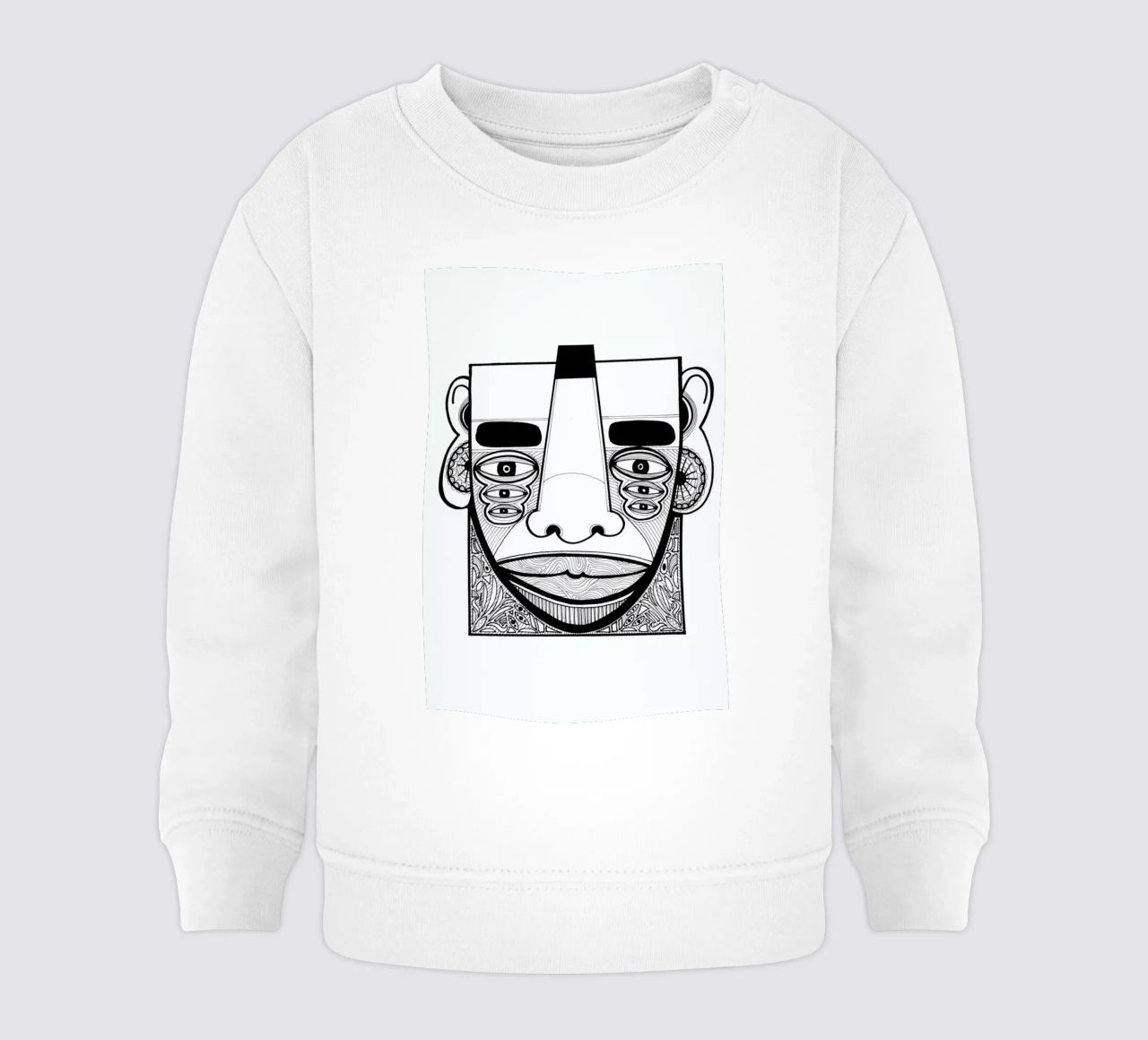 mask 1 felpa neonato da Studio Teer