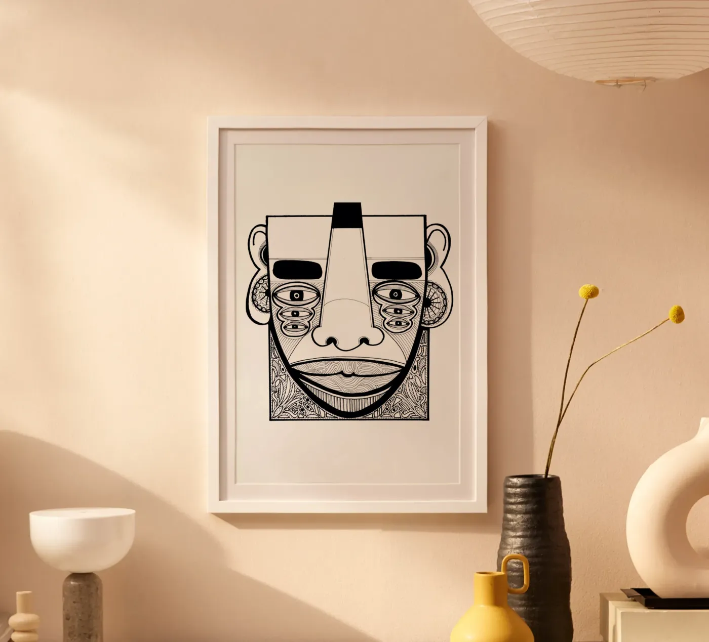 mask 1 poster van Studio Teer