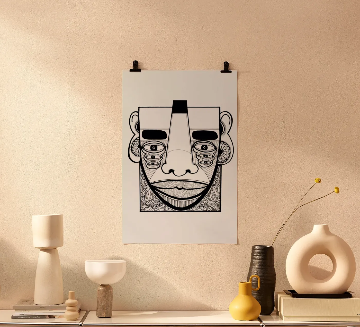 mask 1 poster van Studio Teer