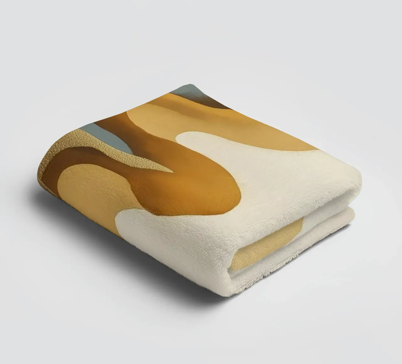 Abstract forms towel by Pictura