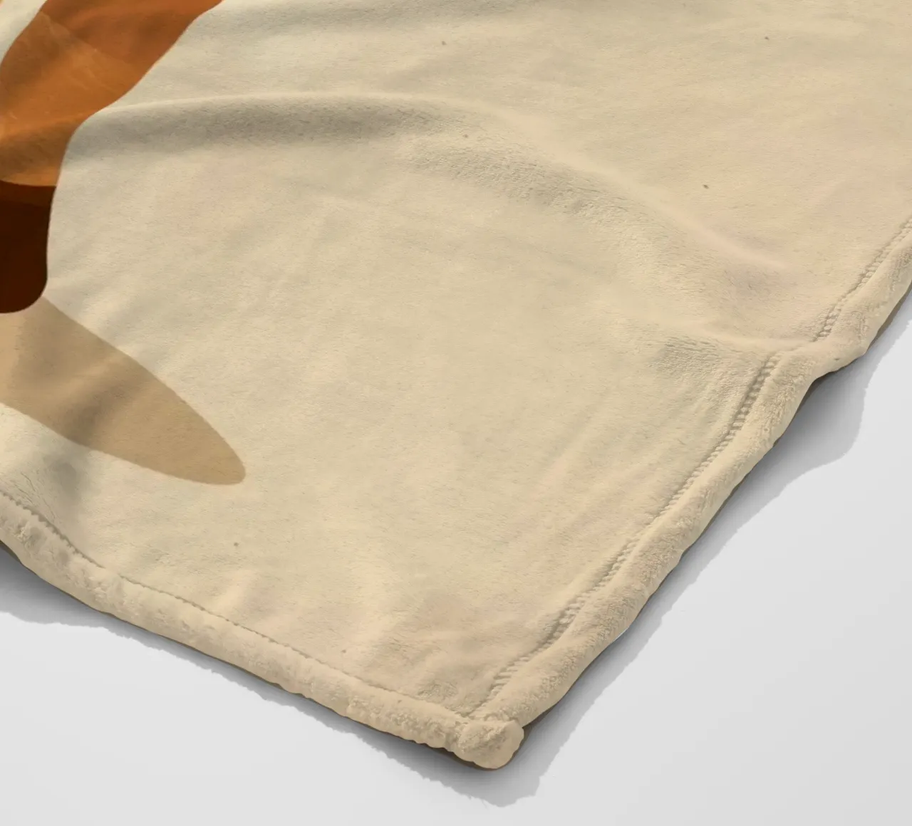 Simpatico cavallo dei cartoni animati con una faccia amichevole in piedi coperta in pile da DesignDoodle