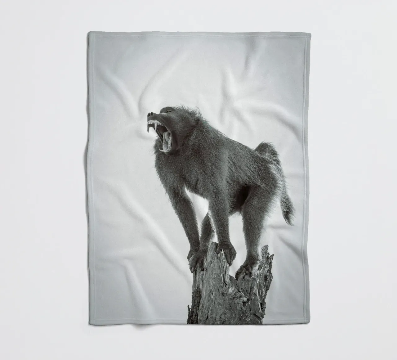 Maschio di babbuino coperta in pile da Tom's Wildlife