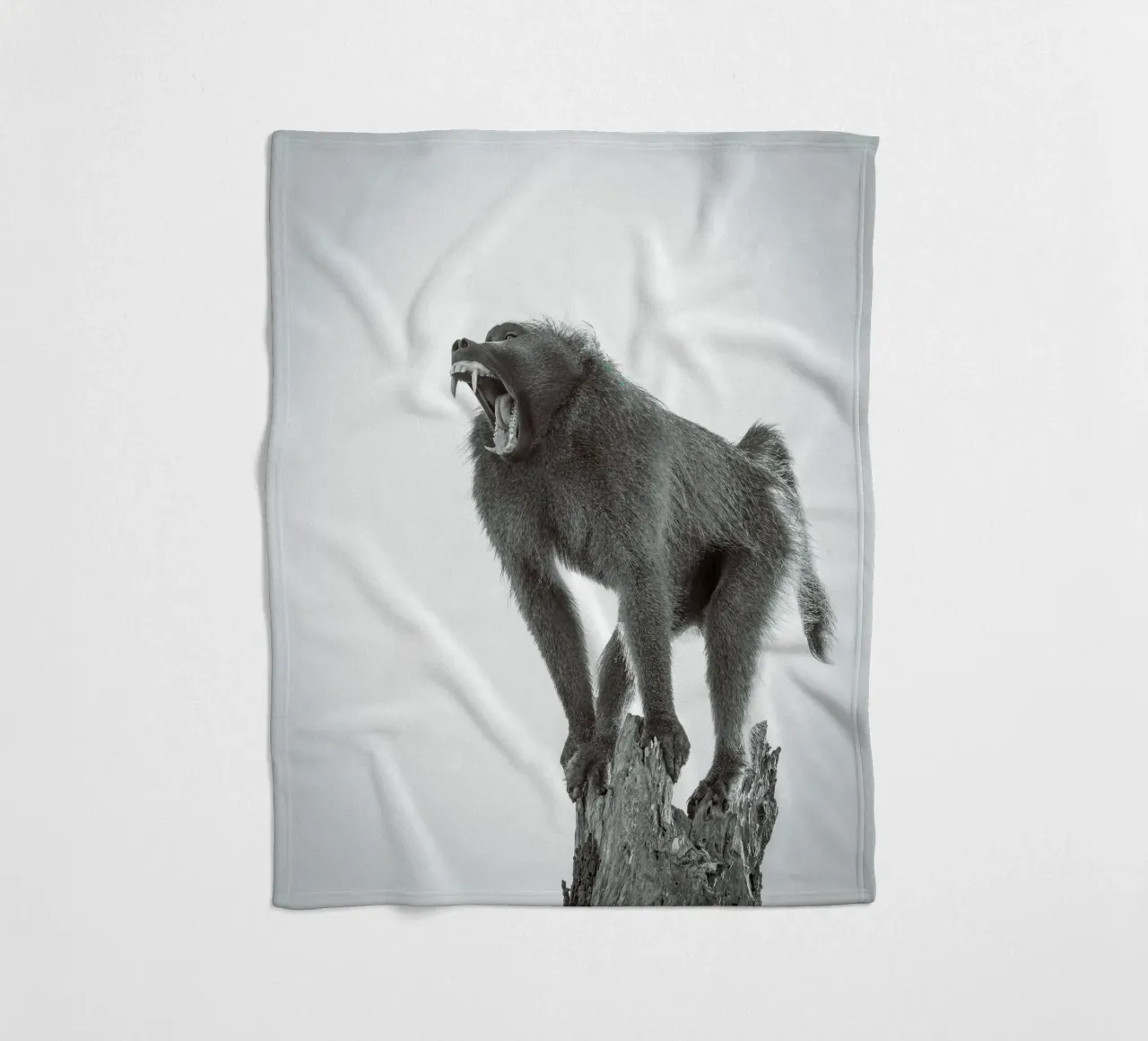 Maschio di babbuino coperta in pile da Tom's Wildlife