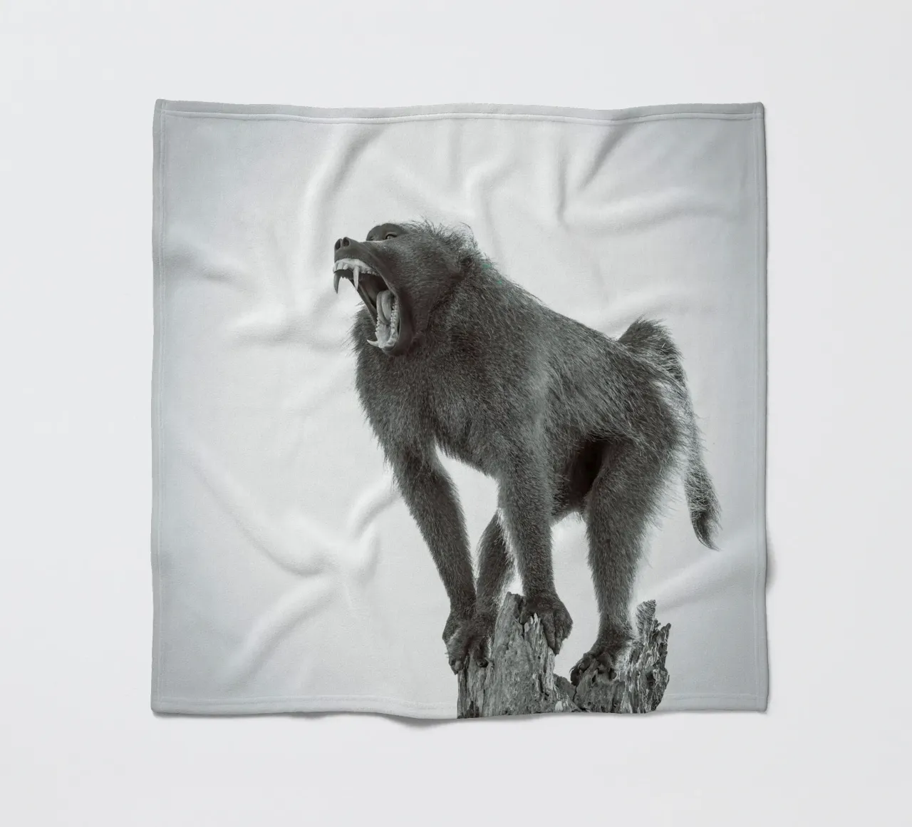 Maschio di babbuino coperta in pile da Tom's Wildlife