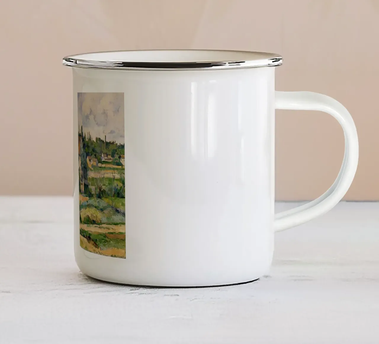 bellezza in campagna tazza in smalto da rewin shop