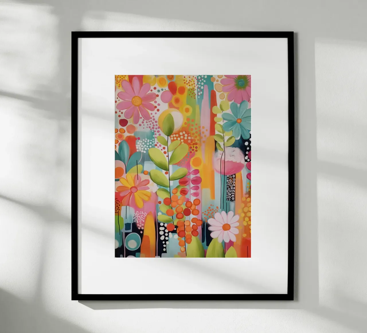Fiori colorati carta hahnemühle da Pictura
