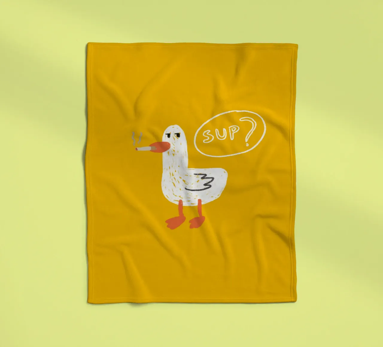 Ducko Loco coperta in pile da Tropicapopy