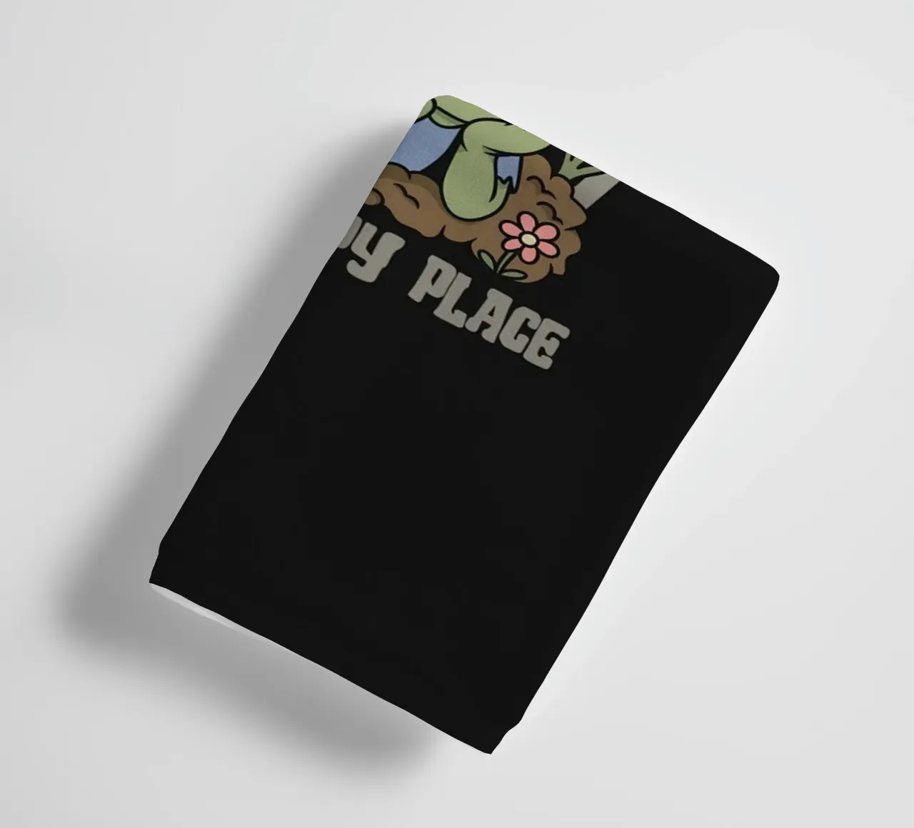 Graveyard is my happy place towel by Loobs