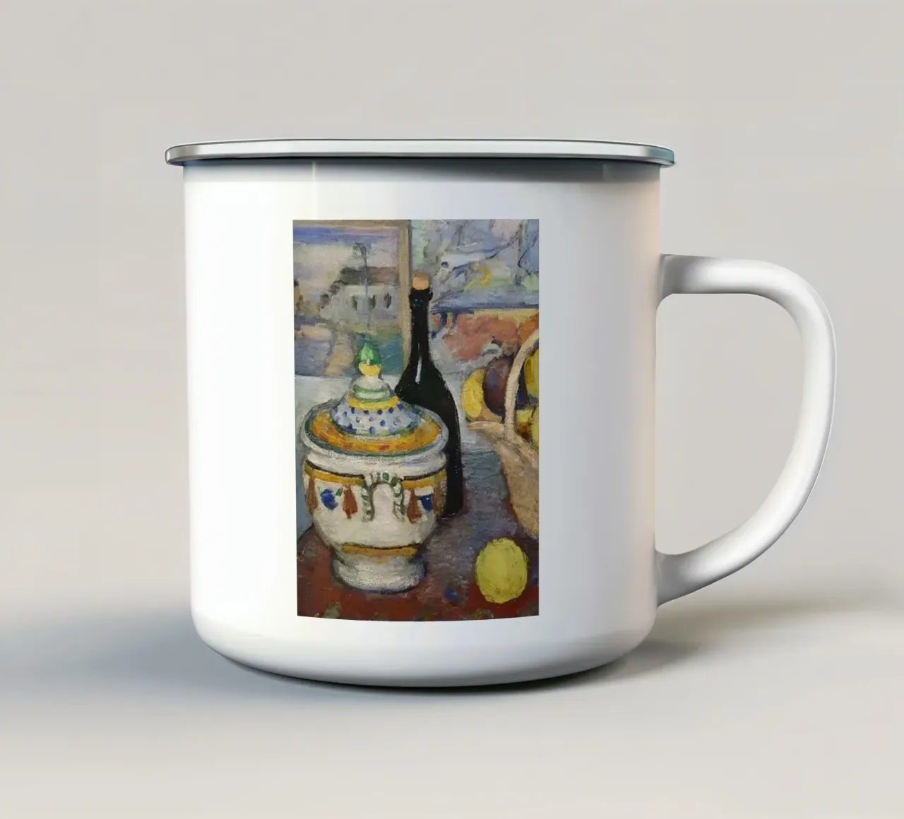 vasi e bottiglie decorative in casa tazza in smalto da rewin shop