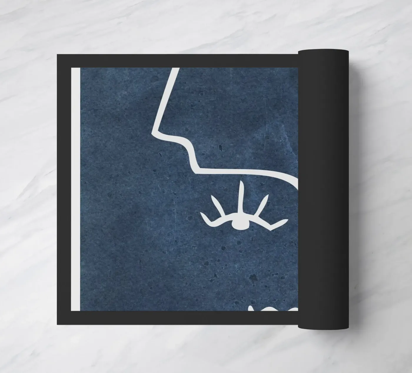 half white face zerbino da vintageshop