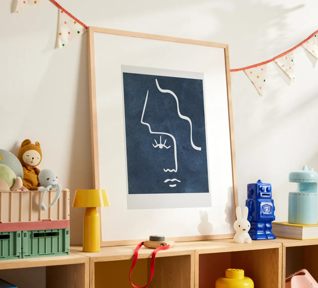 half white face poster da vintageshop