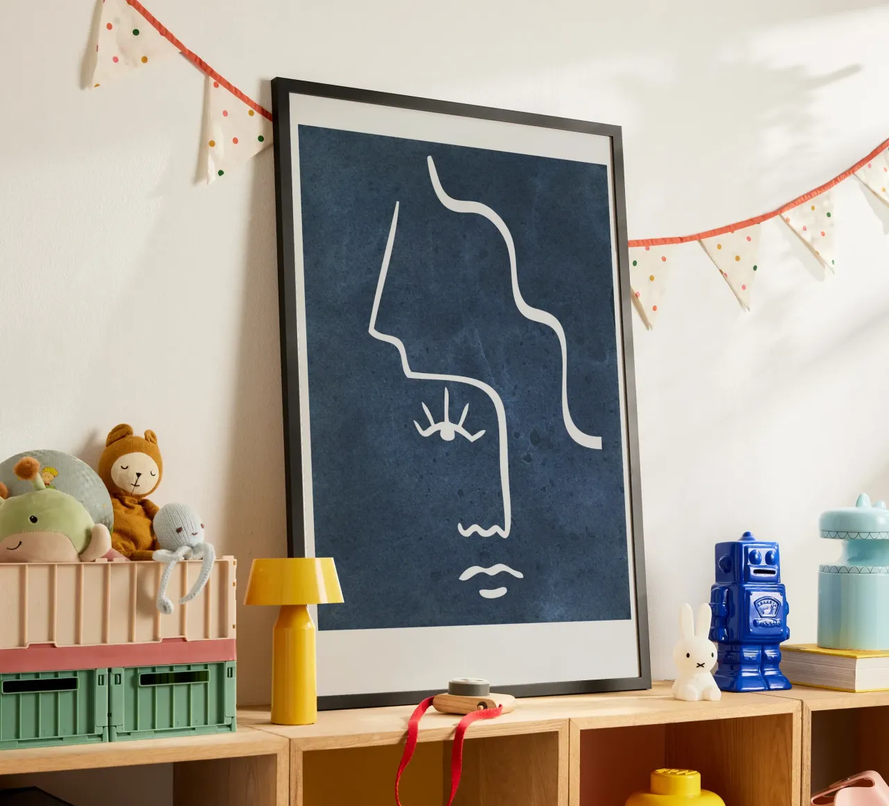 half white face poster da vintageshop