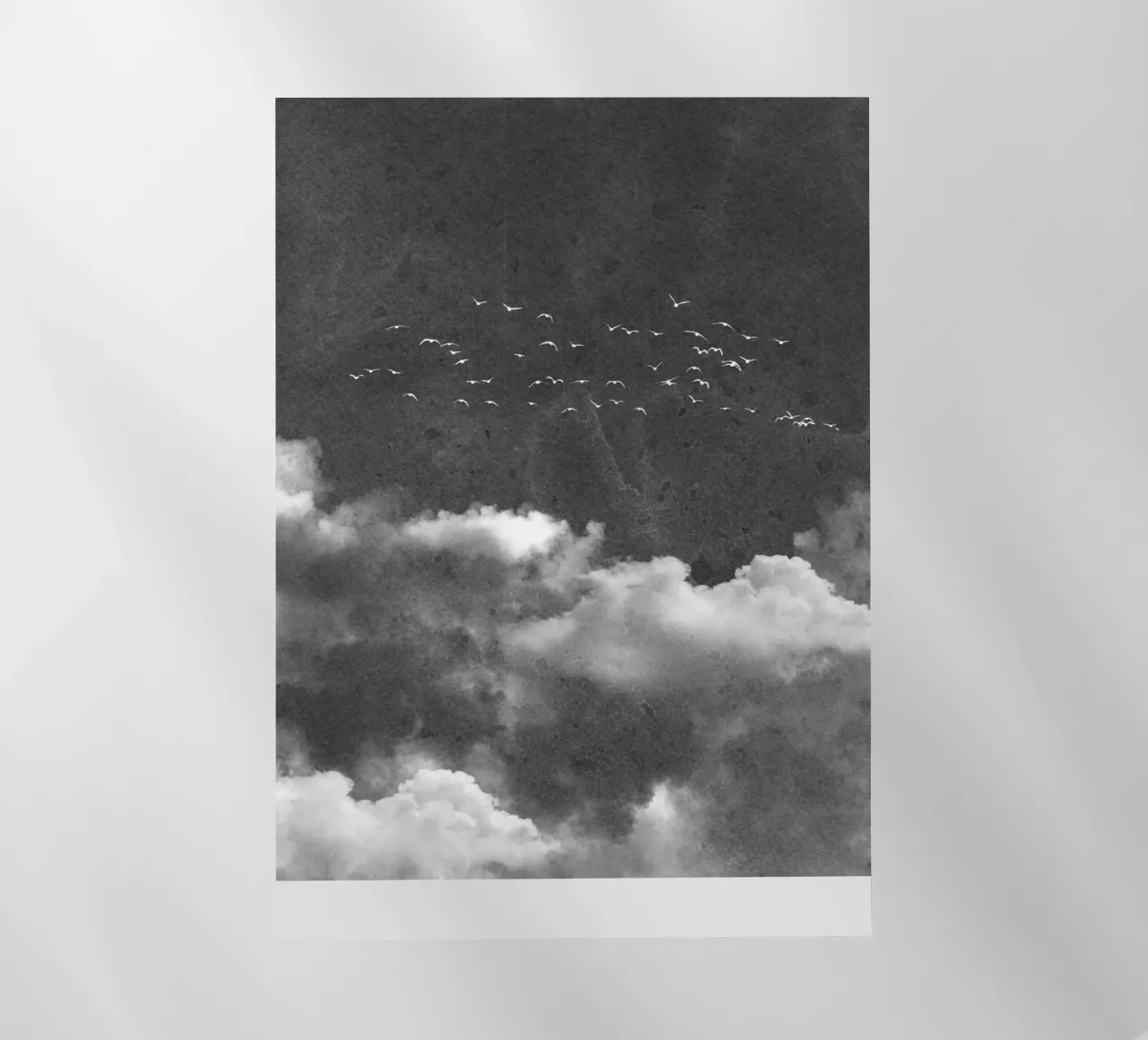 modern abstract art dark sky pellicola backlit da vintageshop