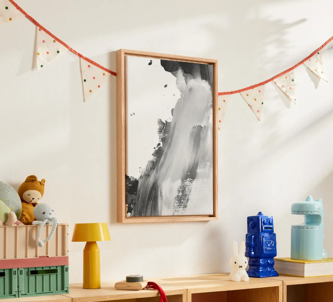modern abstract art canvas by vintageshop