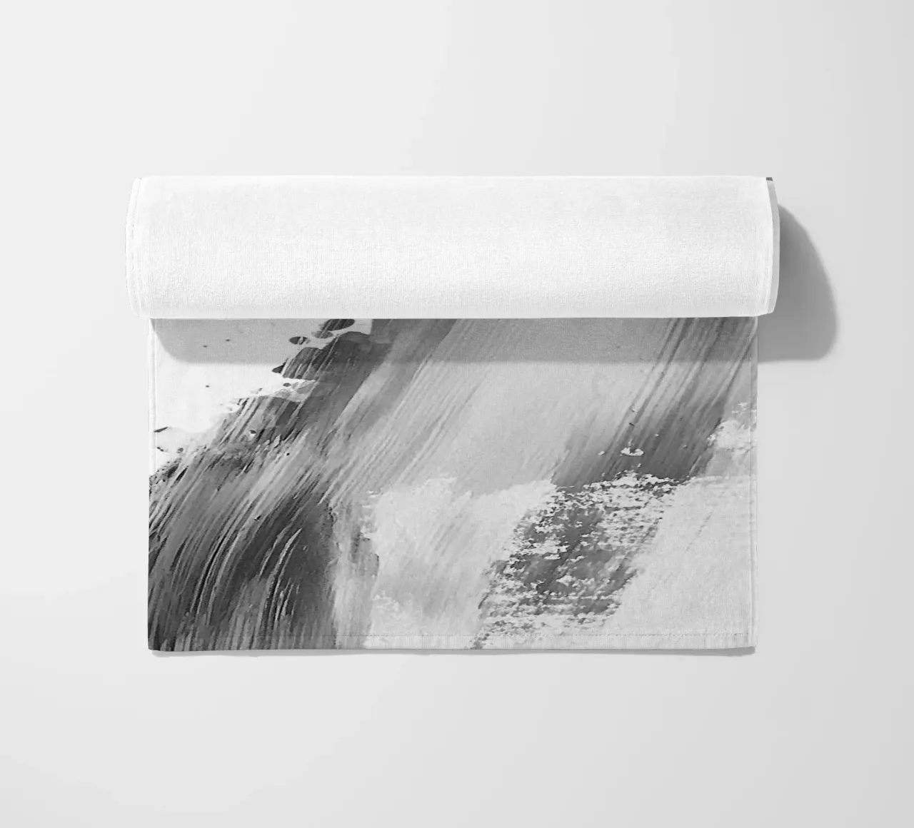 modern abstract art telo mare da vintageshop