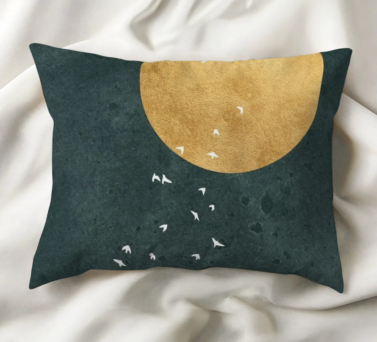 birds on the moon cuscino da vintageshop