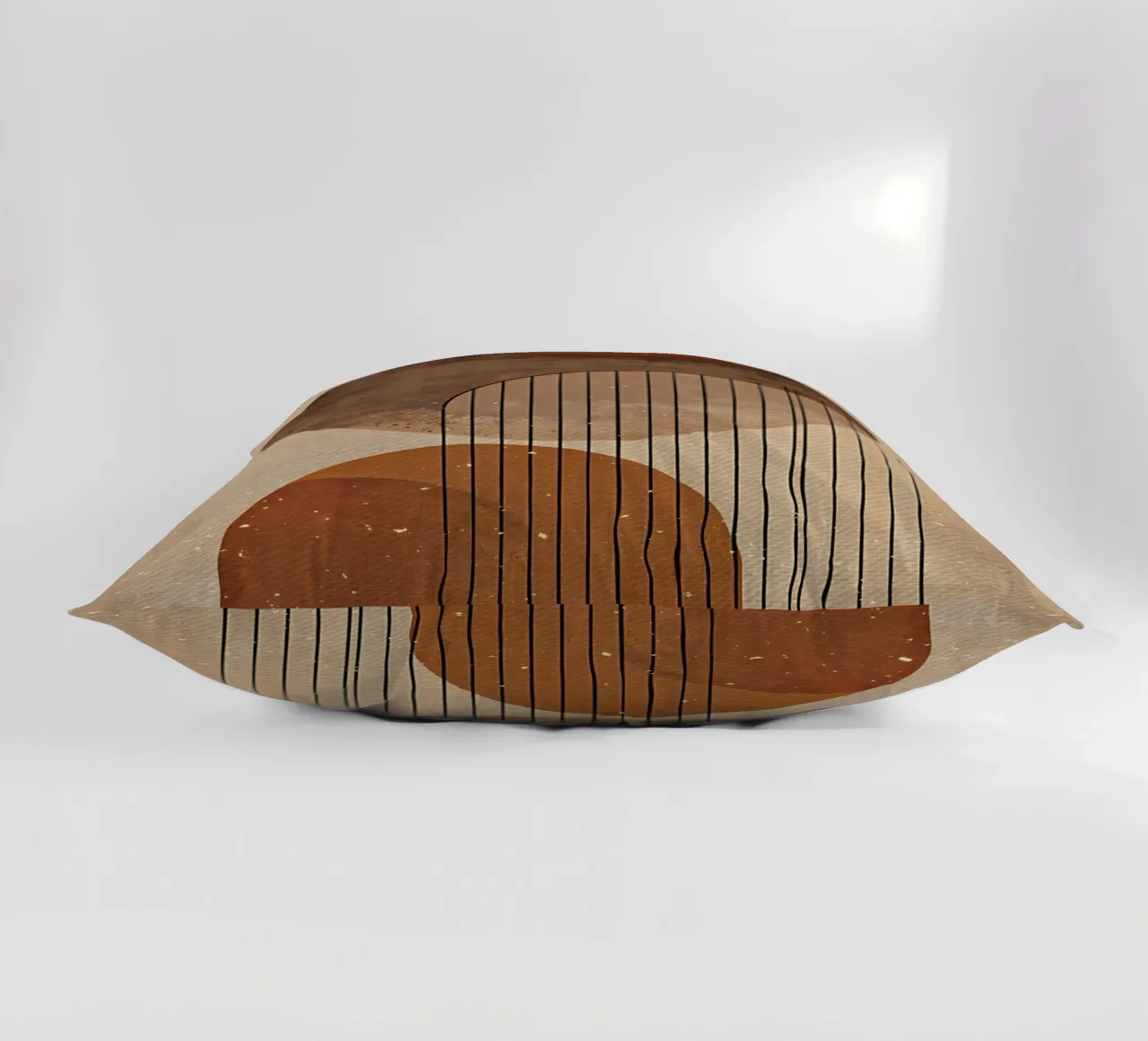 Curve meridiane cuscino da Modern Geometry