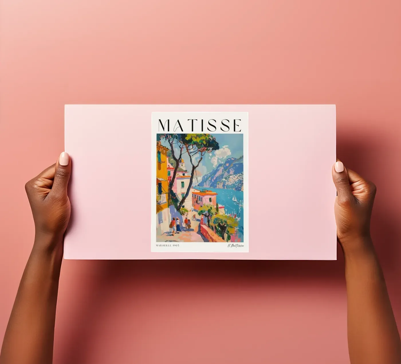 kustplaats stickervel van sazkia art