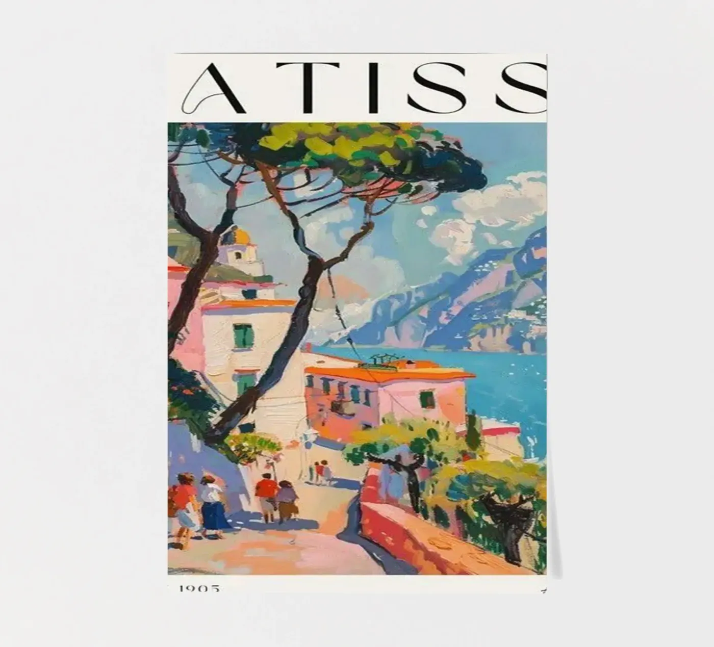 kustplaats stickervel van sazkia art