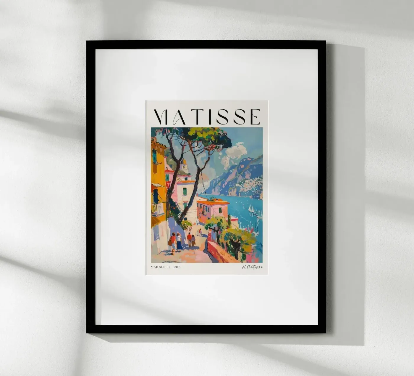 villaggio balneare poster da sazkia art