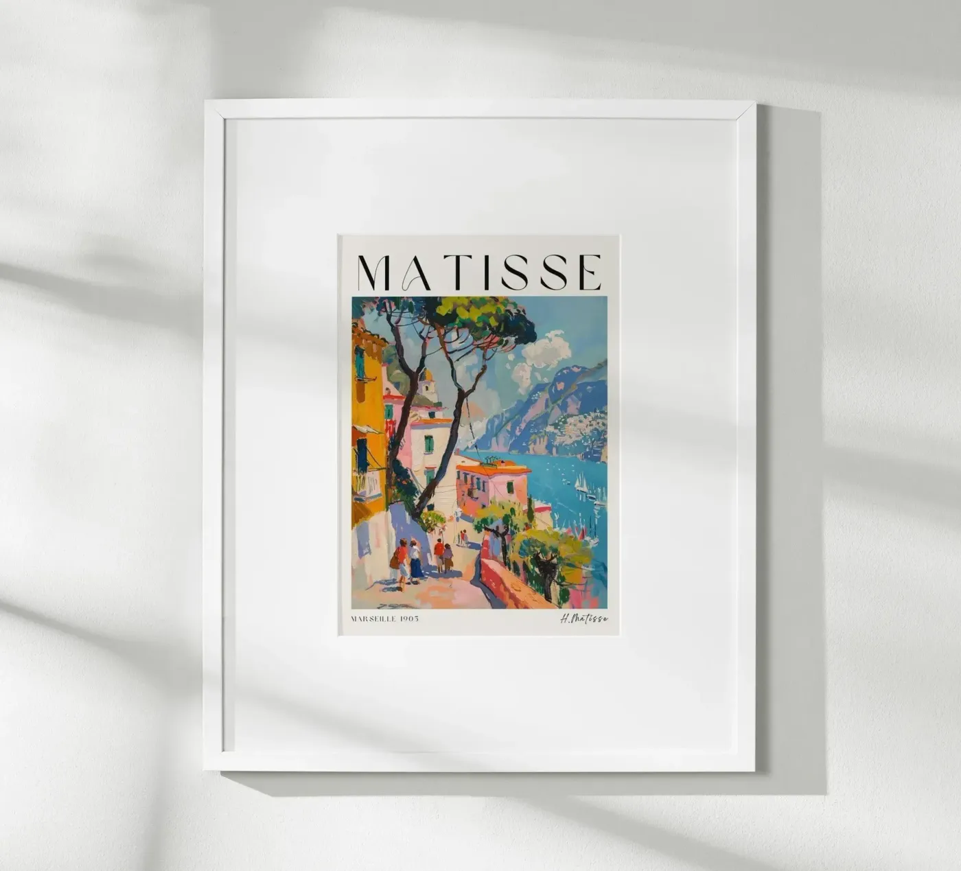 villaggio balneare poster da sazkia art