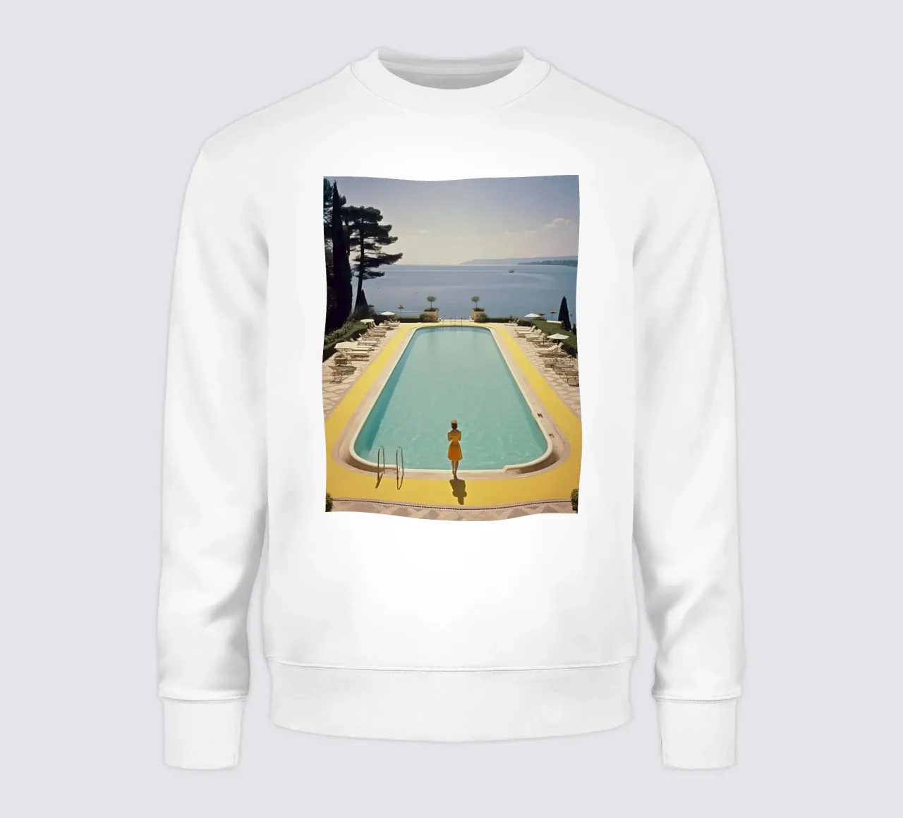 Piscina retrò di Cannes felpa da jason shop
