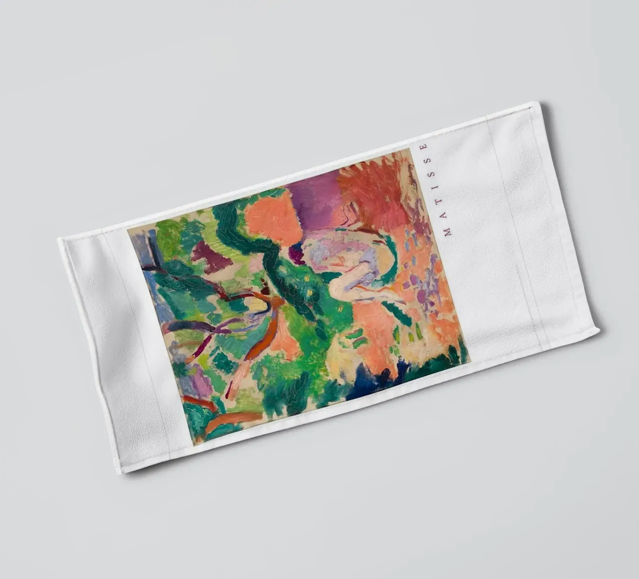 nackt in der Mitte des Waldes Handtuch von sazkia art