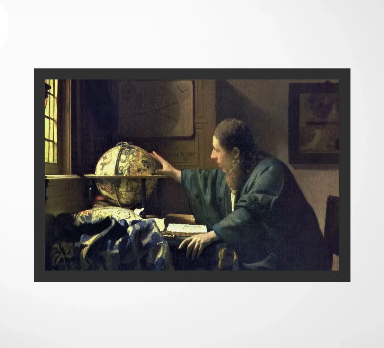 L'astronomo (1668 circa) di Johannes Vermeer zerbino da Art History