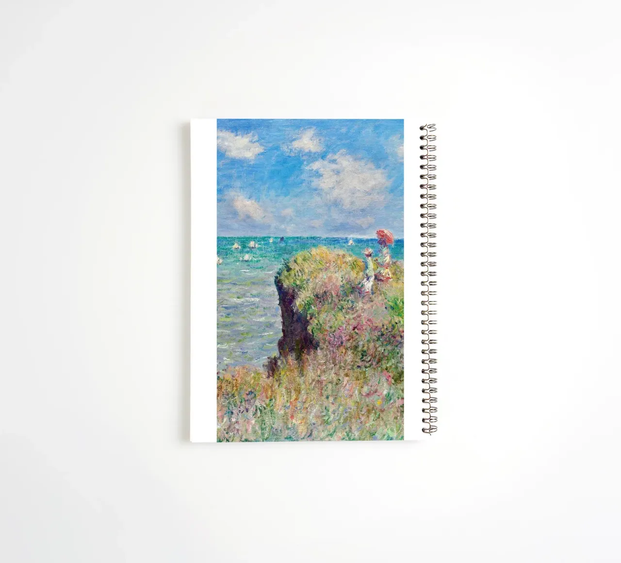 view from the seaside resort spiral notebook by SMG Store